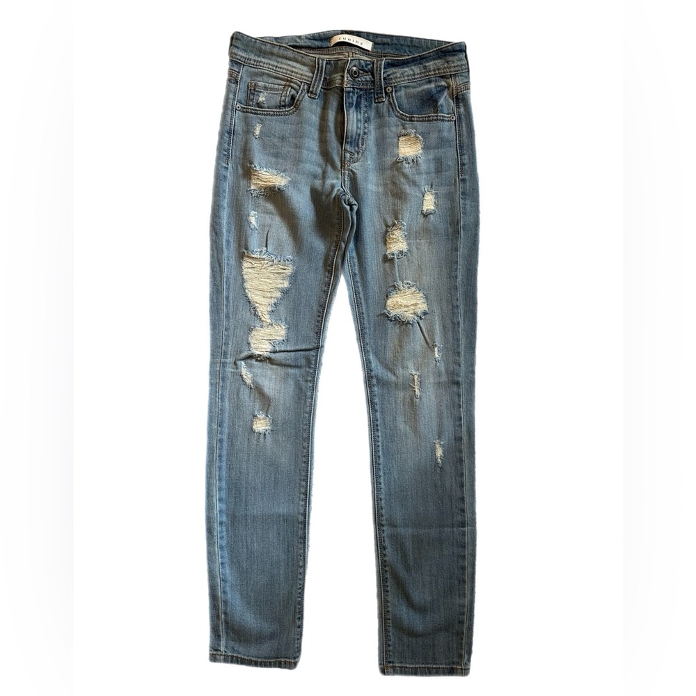Eunina Distressed Blue Jeans